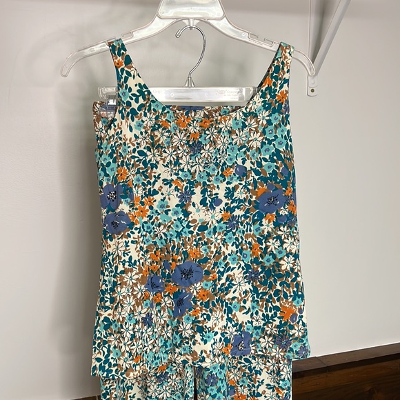 Vintage 1970’s Retro Floral 3 Piece Polyester Matching Set- XS - Picture 6 of 12